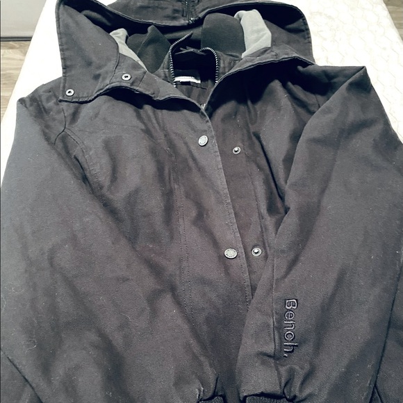 Bench Women’s Hooded Double Breasted Jacket - Picture 2 of 12